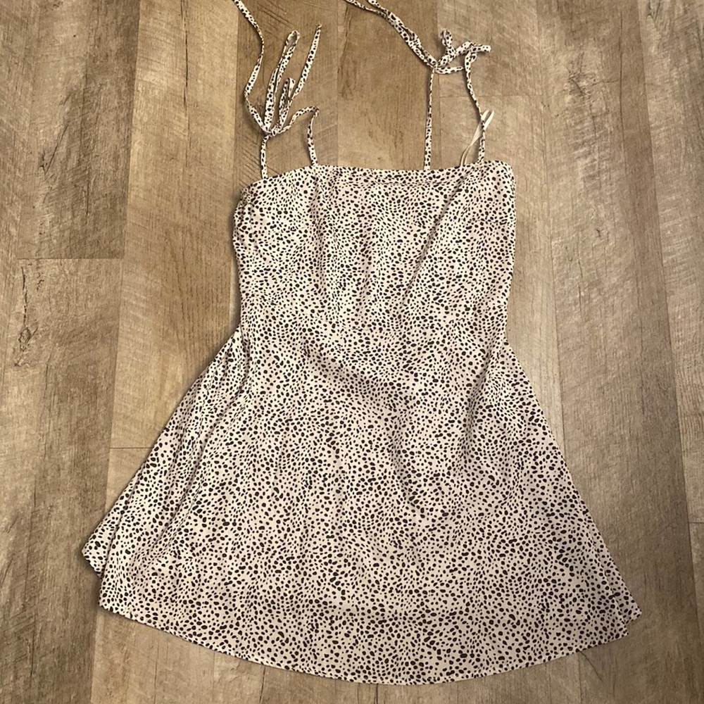 SHEIN Medium Black & White Sun Dress